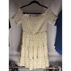 Mi Ami Francescas dress Lemons Spring‎ Summer Sundress Size Medium